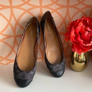 Coach Monogram ballet flats